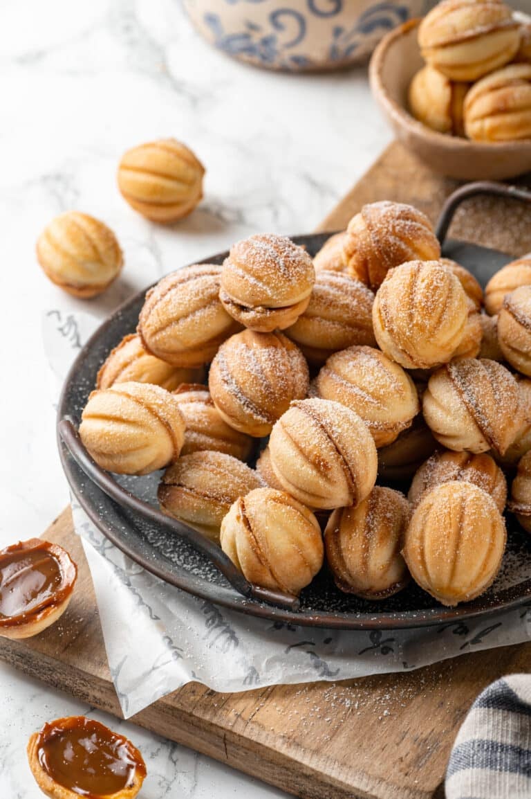 Ready to eat walnut cookies.