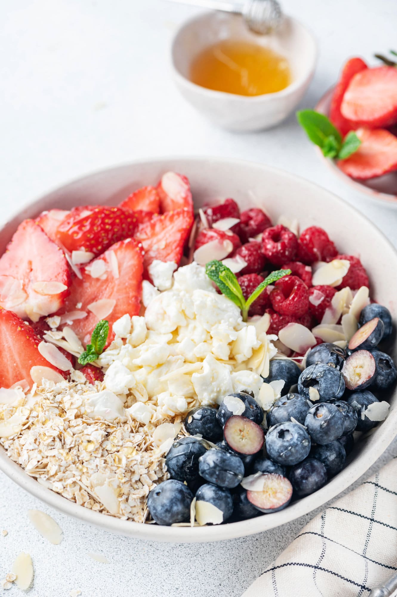 Easy Cottage Cheese and Fruit Bowl - All We Eat