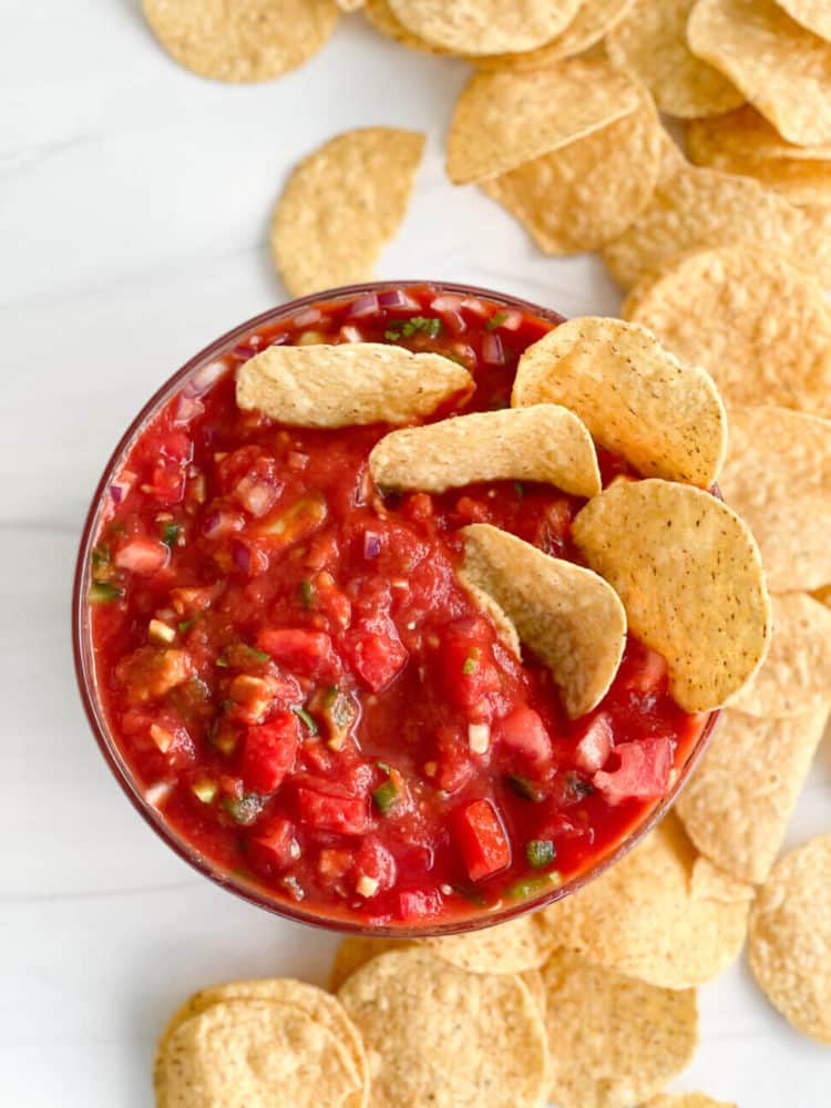 Chunky and Easy Avocado Salsa