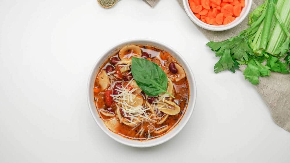 Simple One Pot Minestrone Soup