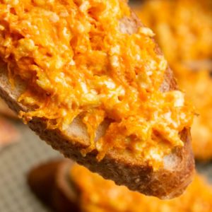 carrot-cheese-appetizer-with-more-crostinis-in-the-background