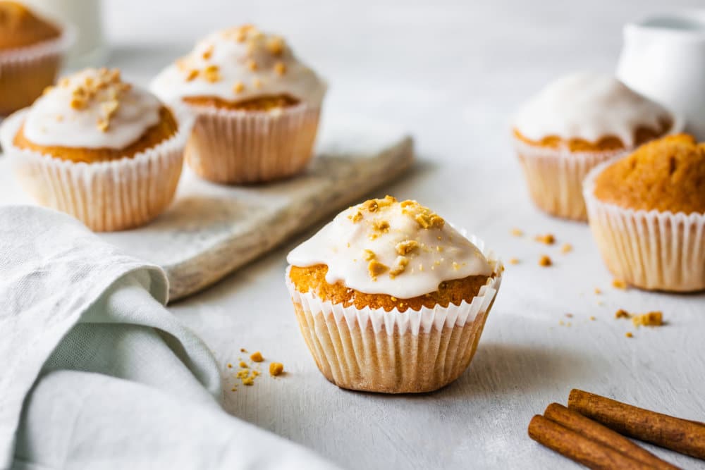 pumpkin-muffin-with-muffins-on-a-white-board