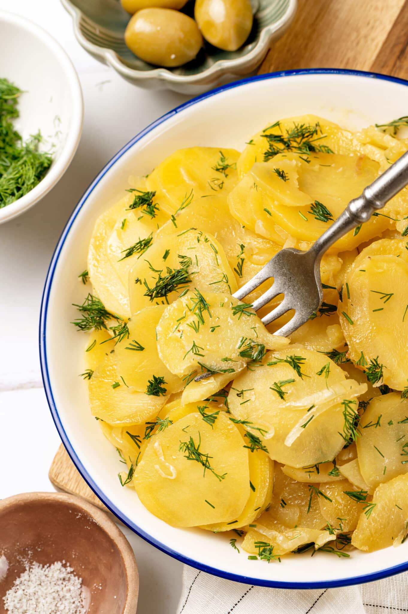 Simple Braised Potatoes with Onion