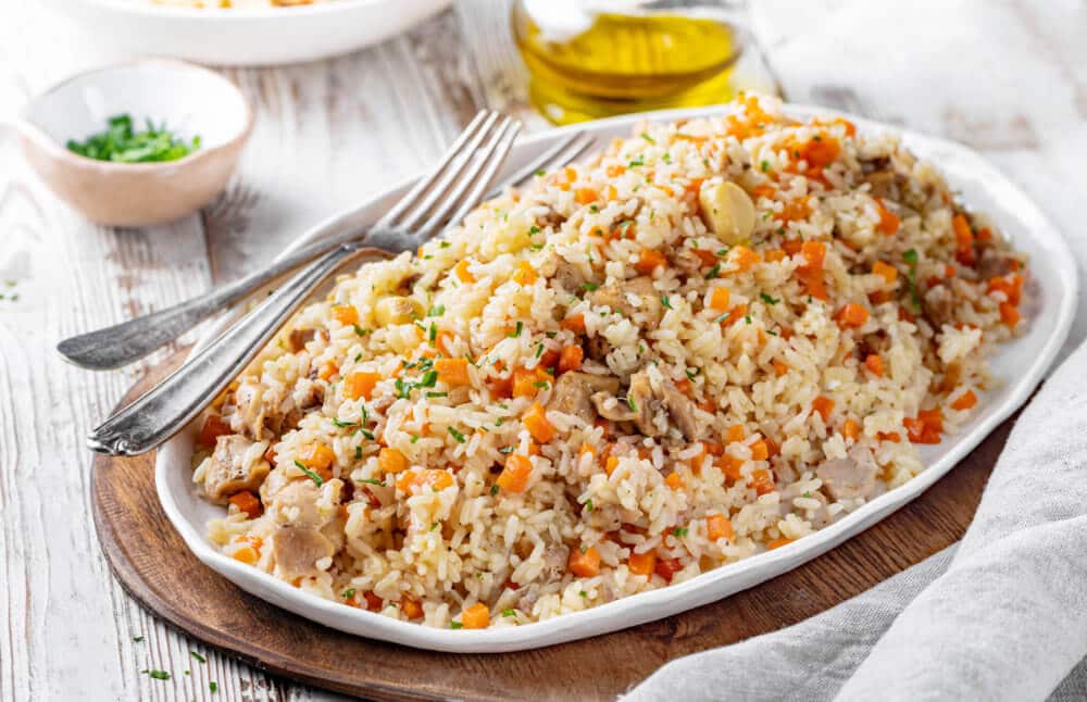 Best One Pot Chicken and Rice Recipe (Pilaf)