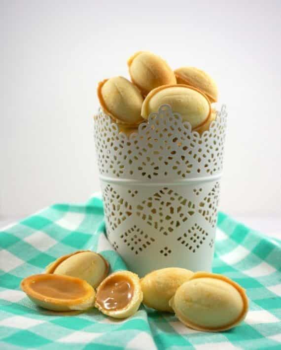walnut-cookies-in-a-white-cup-on-a-towel