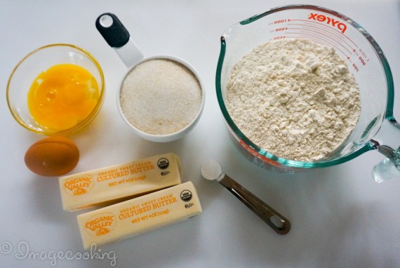 meringue-tart-ingredients-egg-yolks-egg-flour-sugar-butter-and-baking-powder