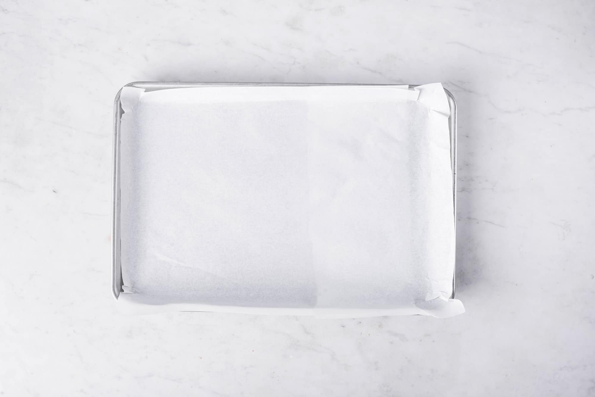 baking tray with parchment paper.