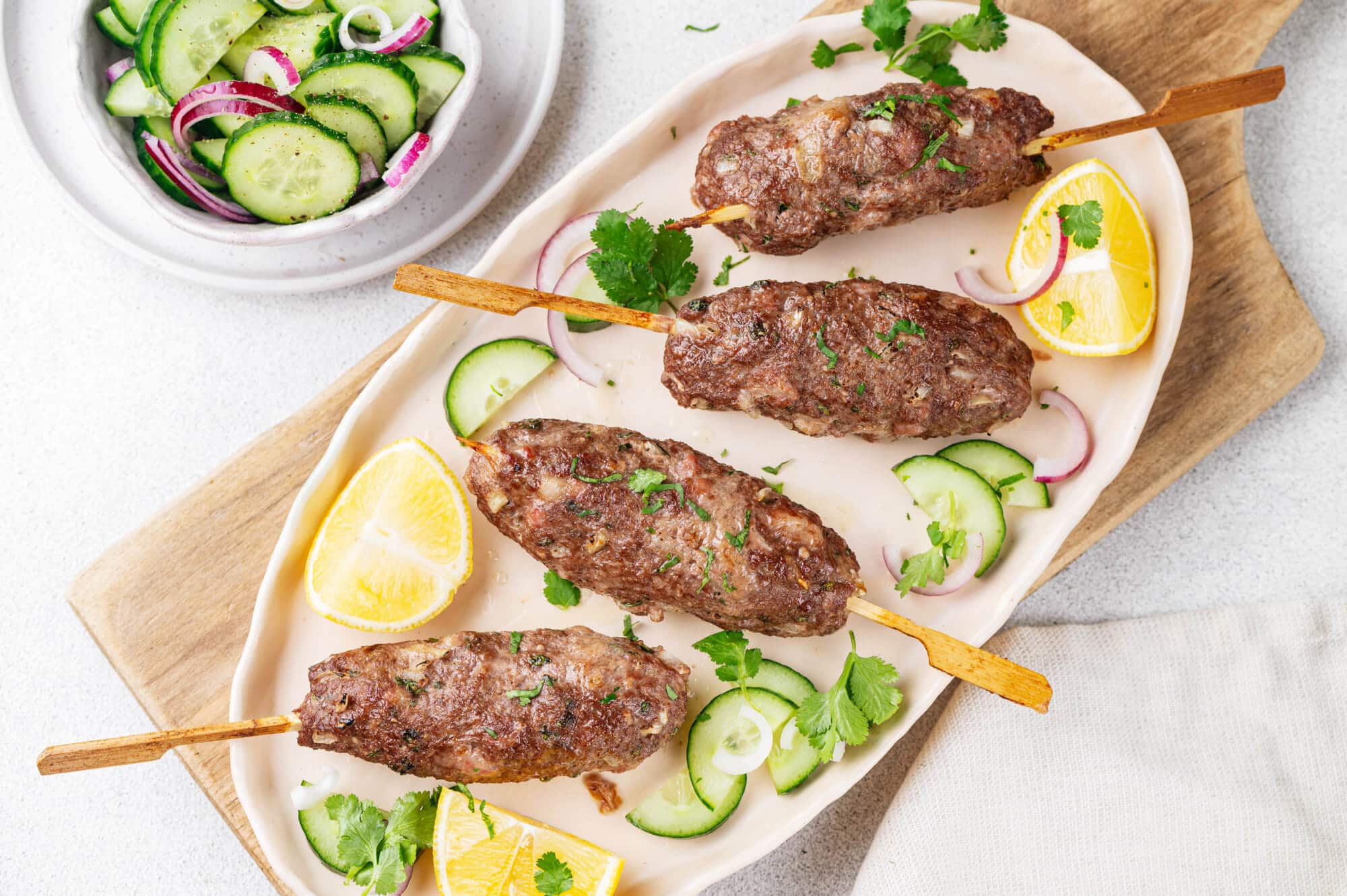 Juicy Lula Kebabs Baked in the Oven (Lamb Kebabs) All We Eat