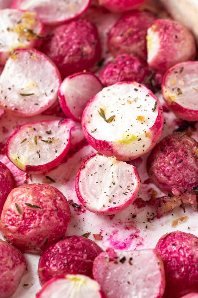 fresh-roasted-red-radishes-with-thyme-baked