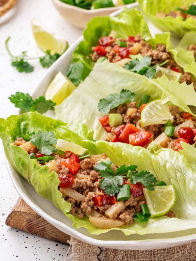 How to Make Turkey Lettuce Wraps