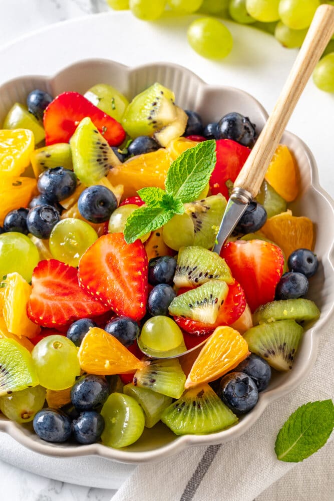 Fruit Salad Recipe With Sweet Ginger Lime Dressing All We Eat Fruit Salad Recipe With Sweet Ginger Lime Dressing All We Eat