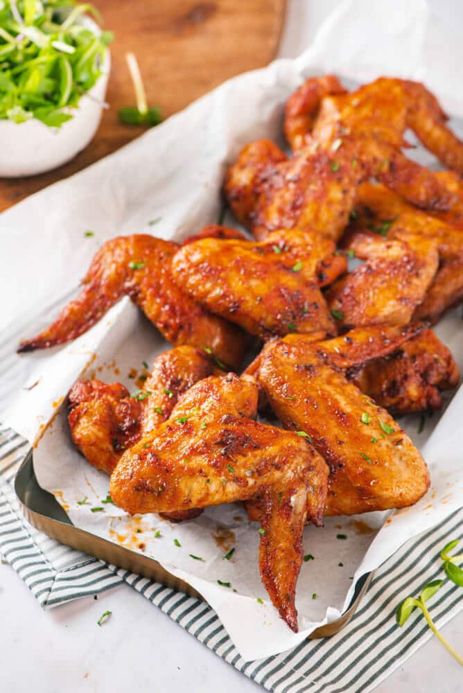 Baked Chicken Wings with an Easy Seasoning From Scratch