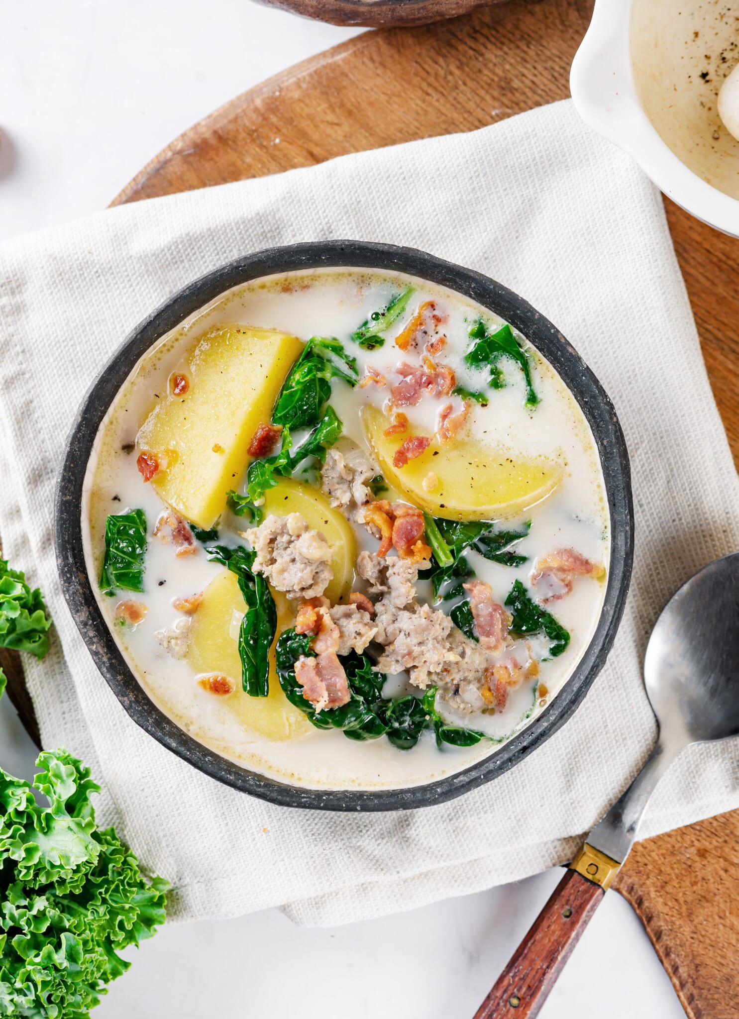 Easy Homemade Zuppa Toscana Soup with Kale