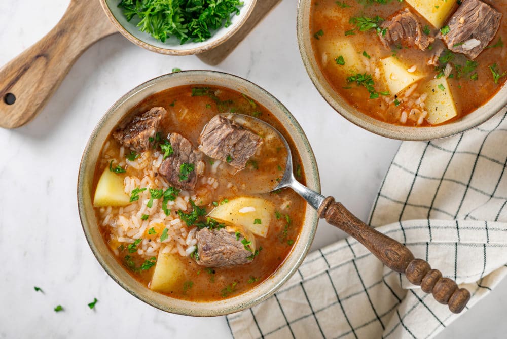 Hearty Beef Soup Kharcho