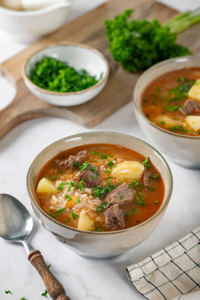 Hearty Beef Soup Kharcho