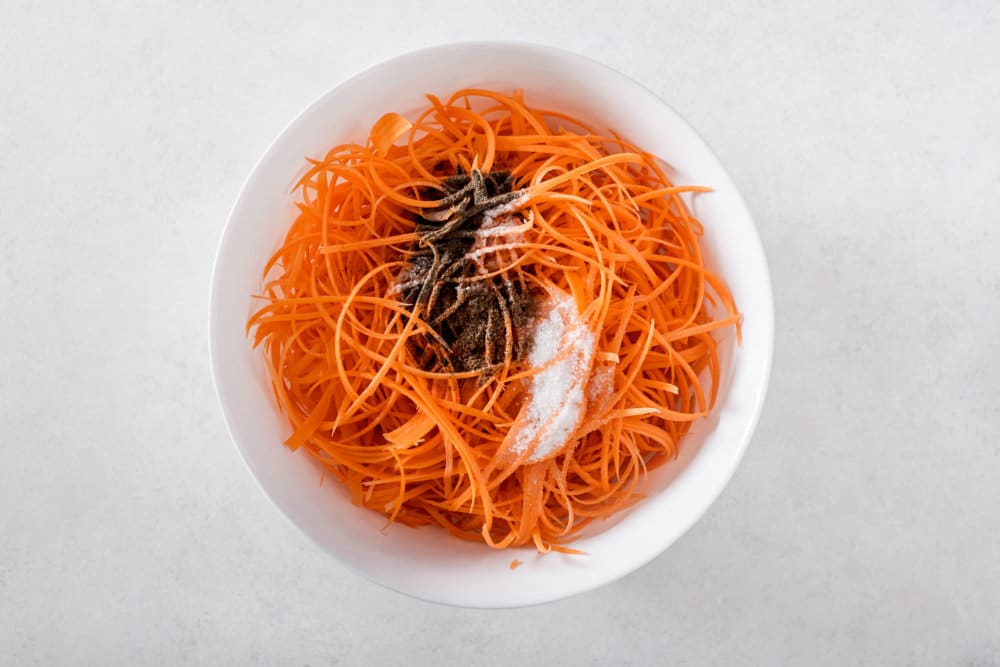 quick version of Russian Korean Carrot Salad
