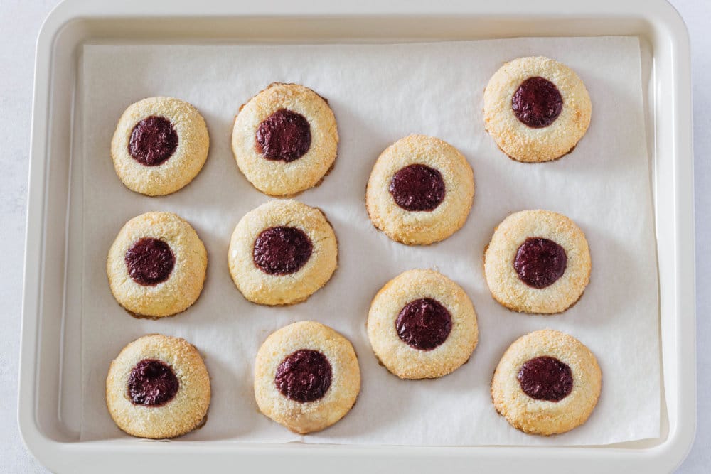 Soft Thumbprint Cookies with Jam Recipe