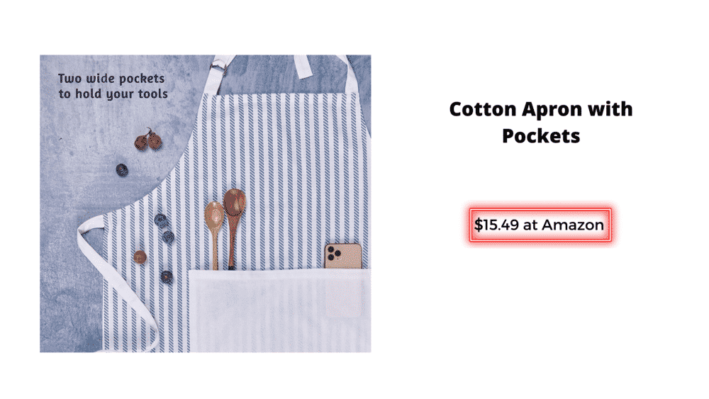 cotton apron