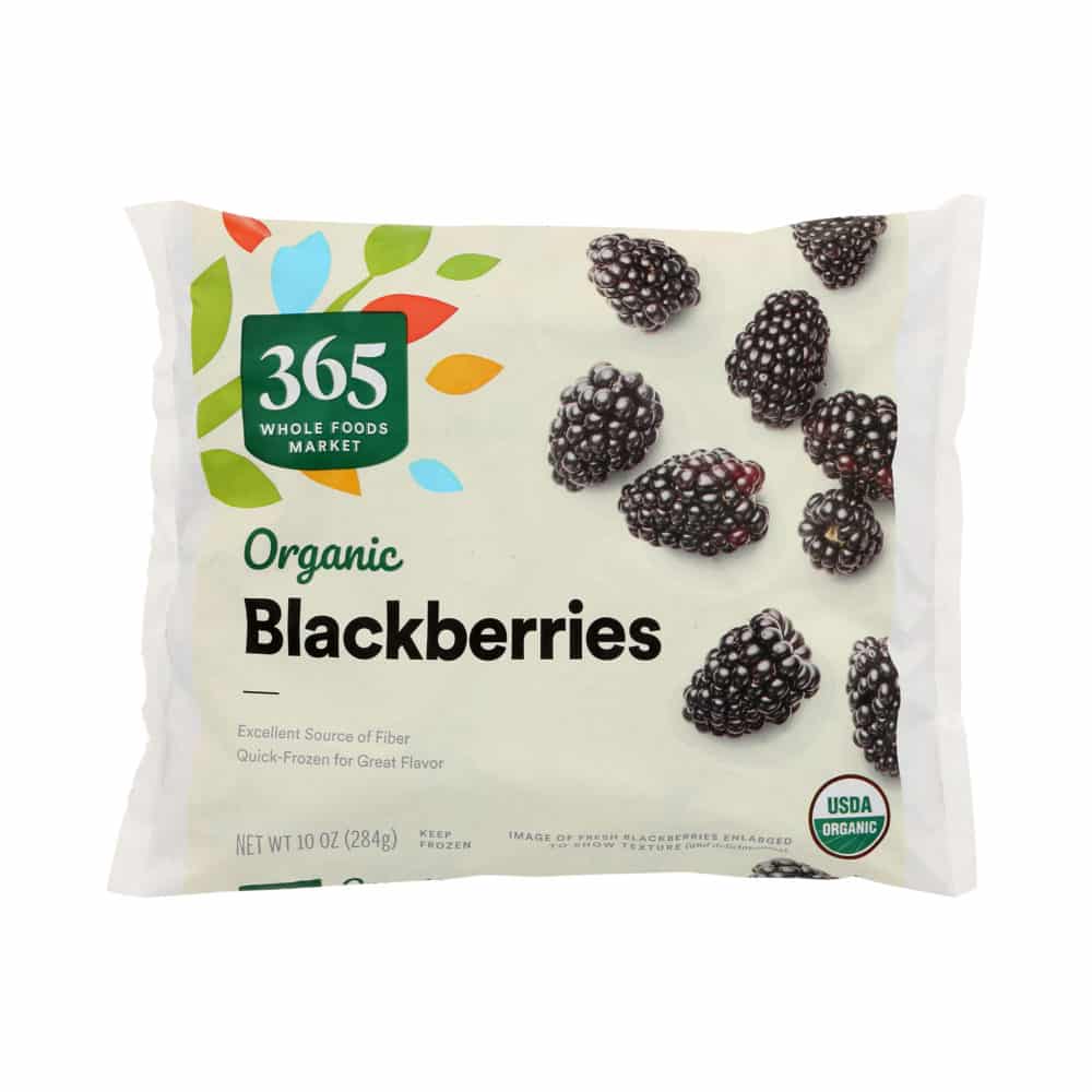 ingredients: frozen blackberries