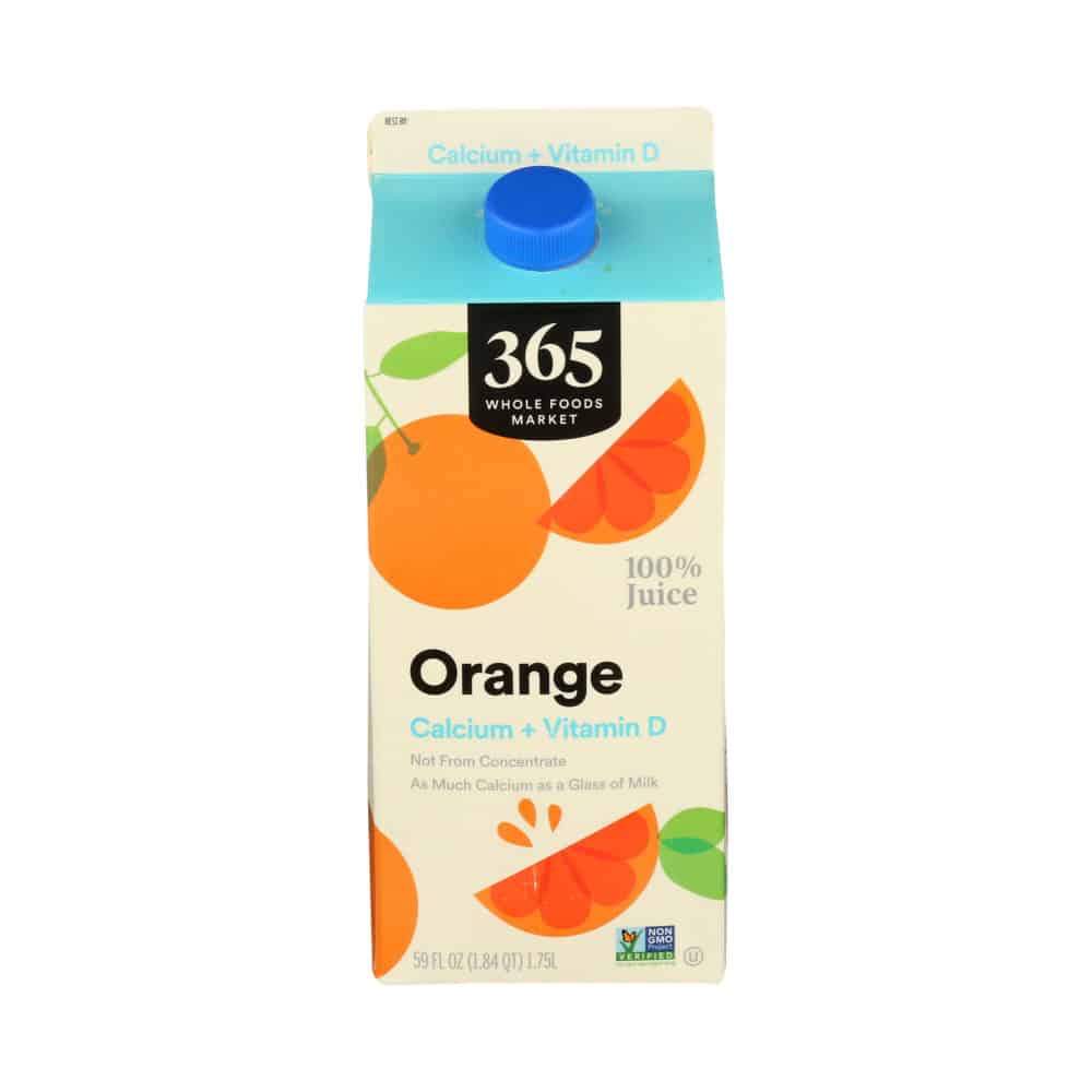 ingredients: orange juice