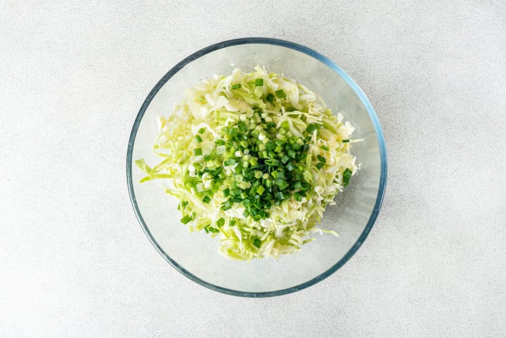 cabbage-and-green-onion-in-a-clear-bowl
