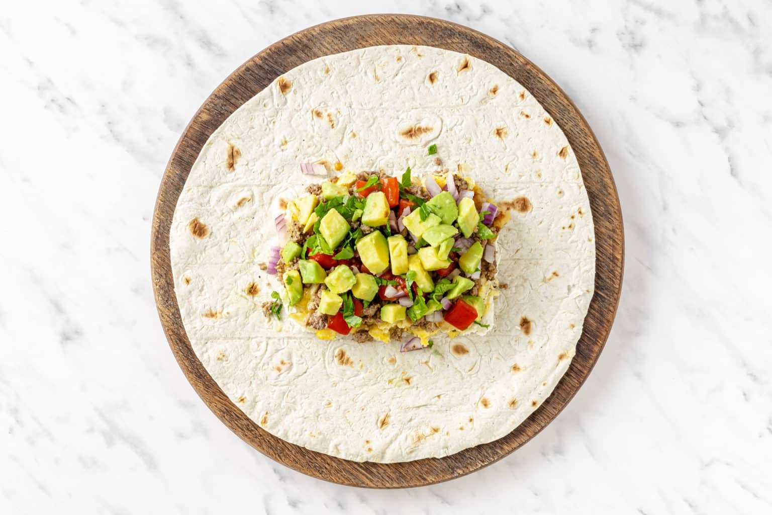 Homemade Breakfast Burritos with Potatoes - All We Eat