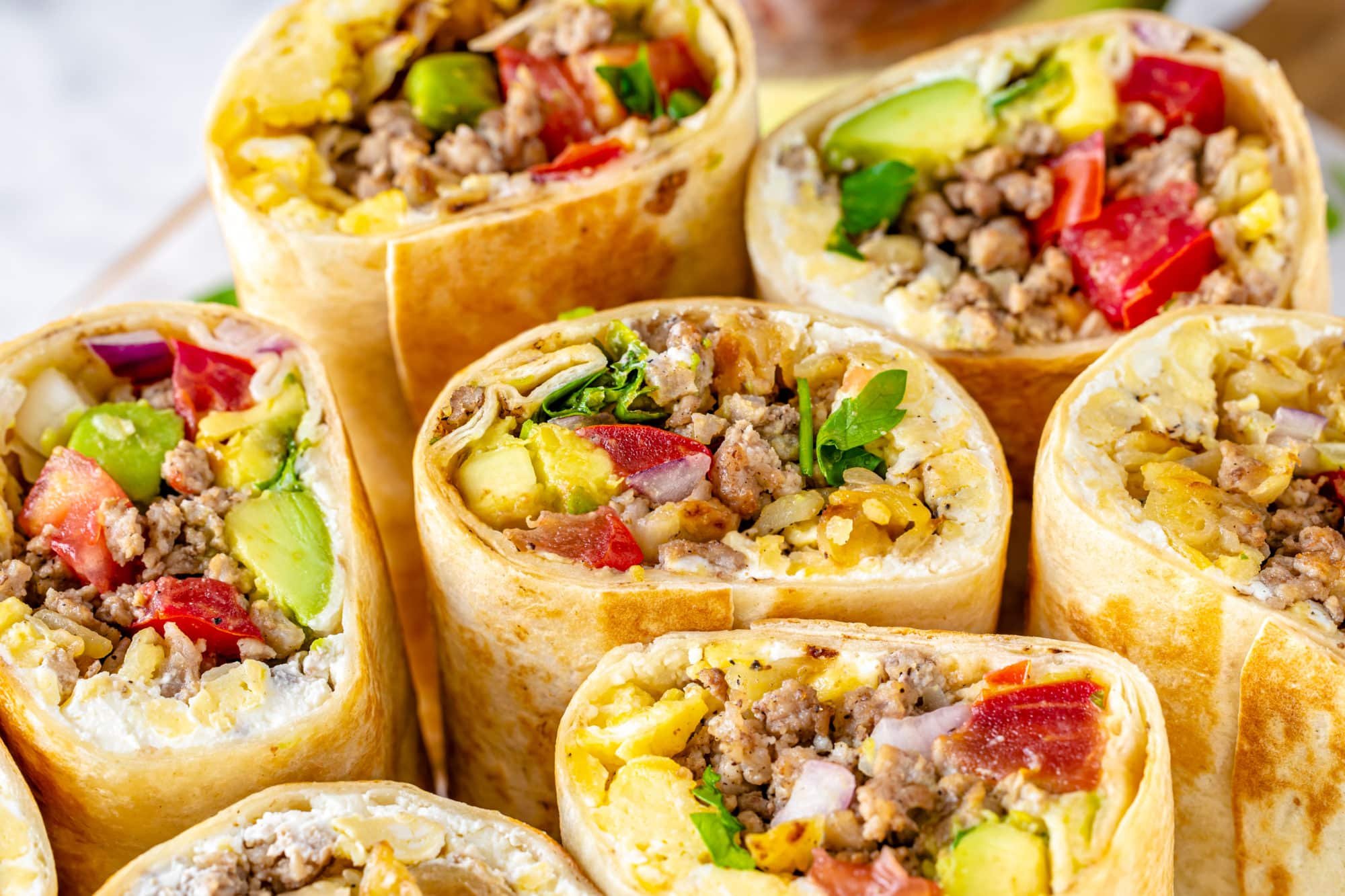 Homemade Breakfast Burritos with Potatoes - All We Eat