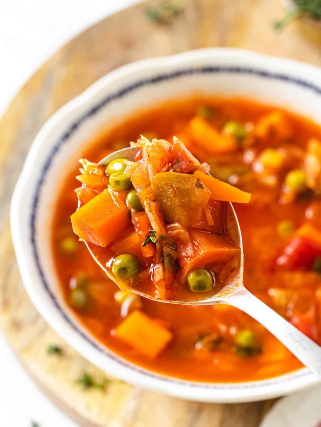 Let’s Make 30 minute Vegetable Soup