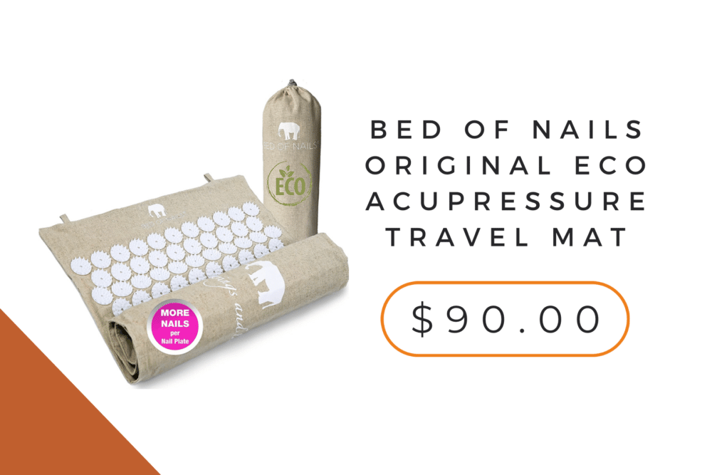 acupressure travel mat.