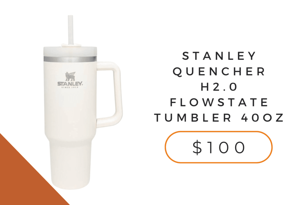 40 ounce stanley tumbler.