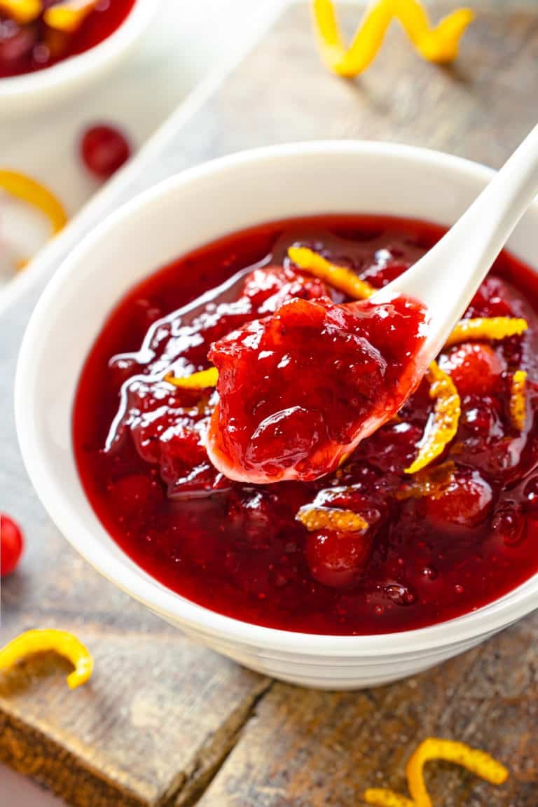 Easy Cranberry Sauce with Citrus