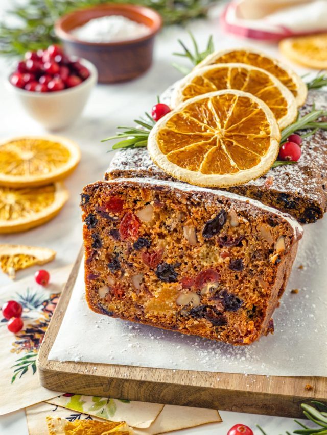 Christmas Fruit Cake with Brandy