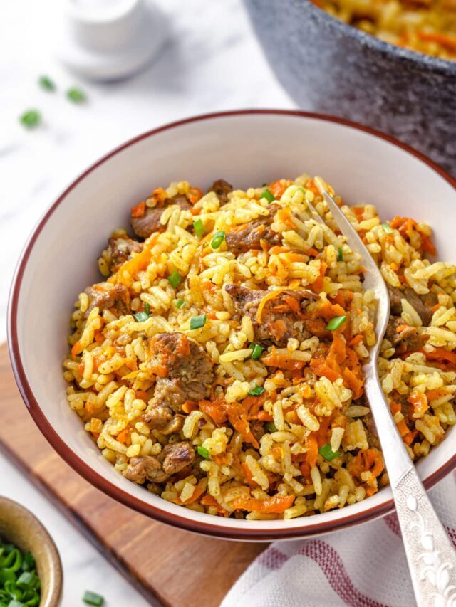 Let’s Make Russian Pilaf with Beef