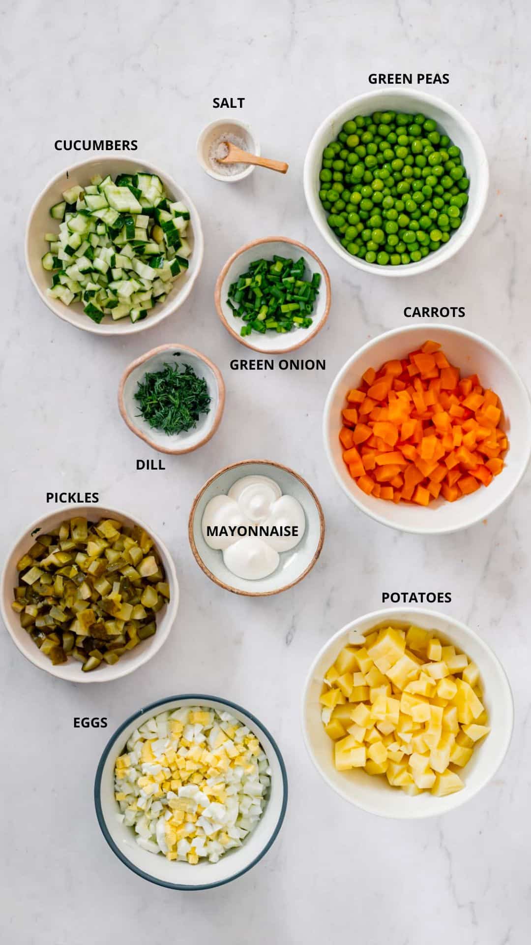 Easy Olivier Salad